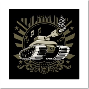 Cool Tees Rock Music Power Tank Posters and Art